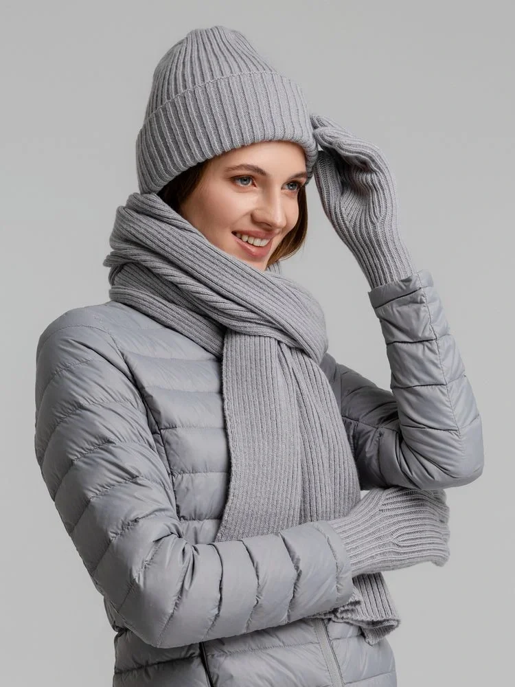 Шапка Capris, серая - фото 9