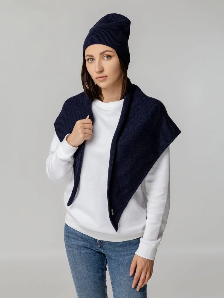 Шапка Dalia, темно-синяя - фото 7