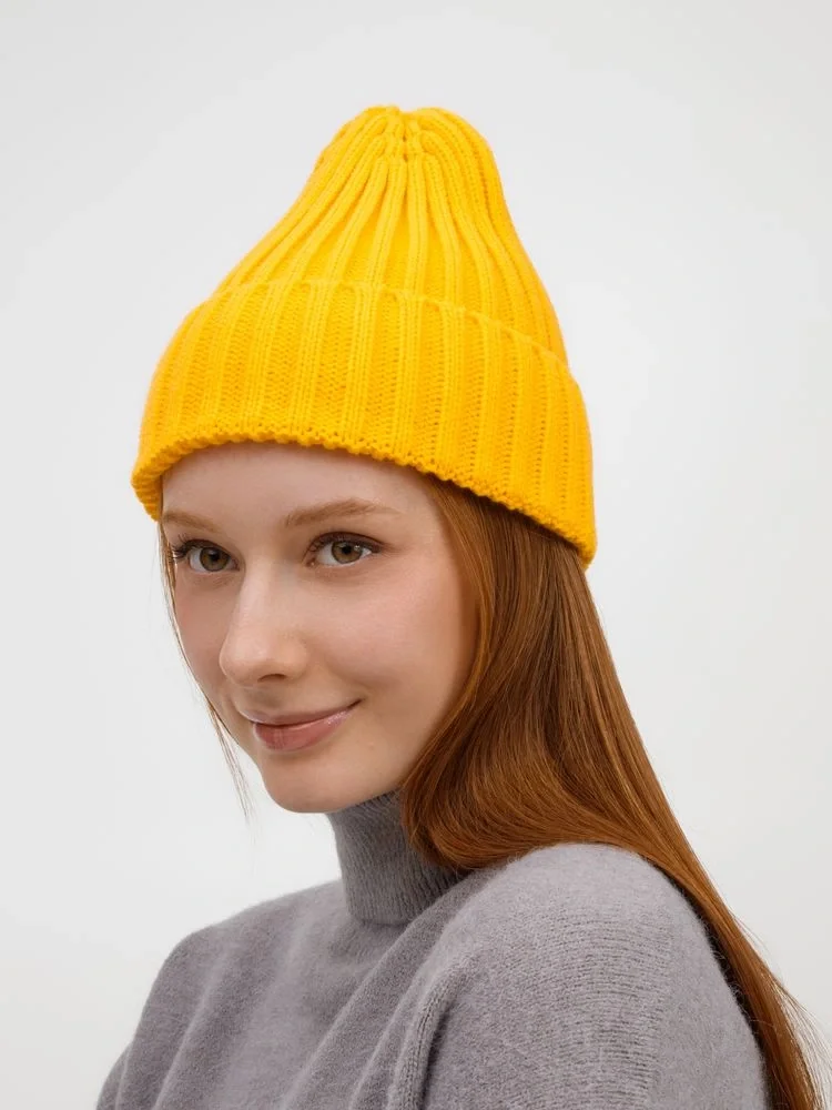 Шапка Faculty, желтая - фото 3