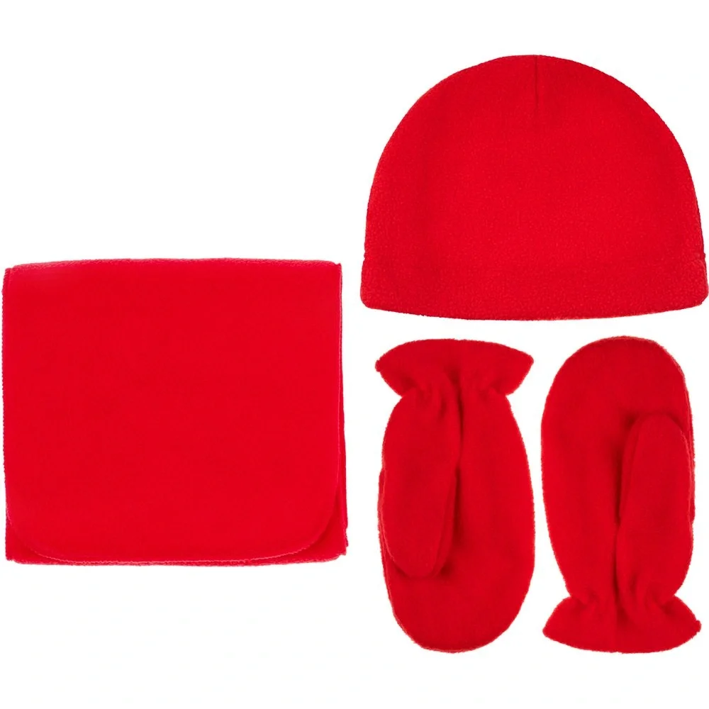 Шапка Fleecy, красная - фото 4