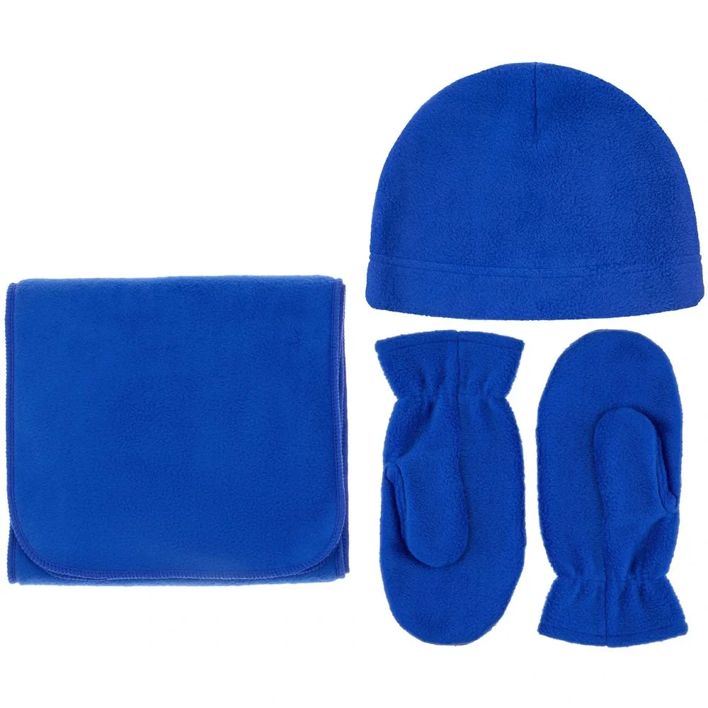 Шапка Fleecy, ярко-синяя - фото 4