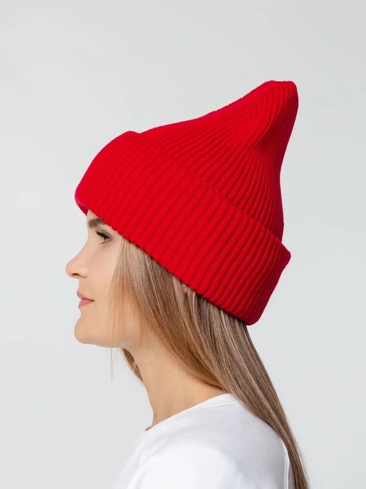 Шапка Flette, красная (алая) - фото 6