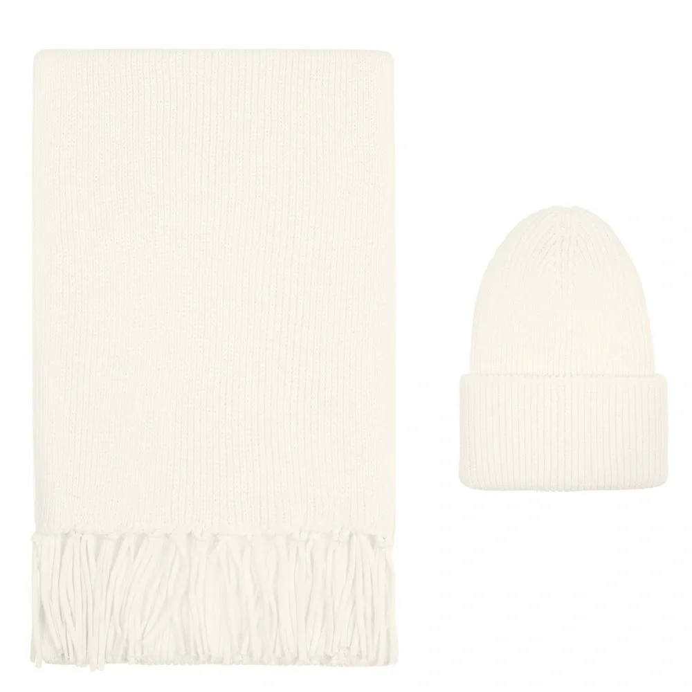 Шапка Flette, молочно-белая - фото 4