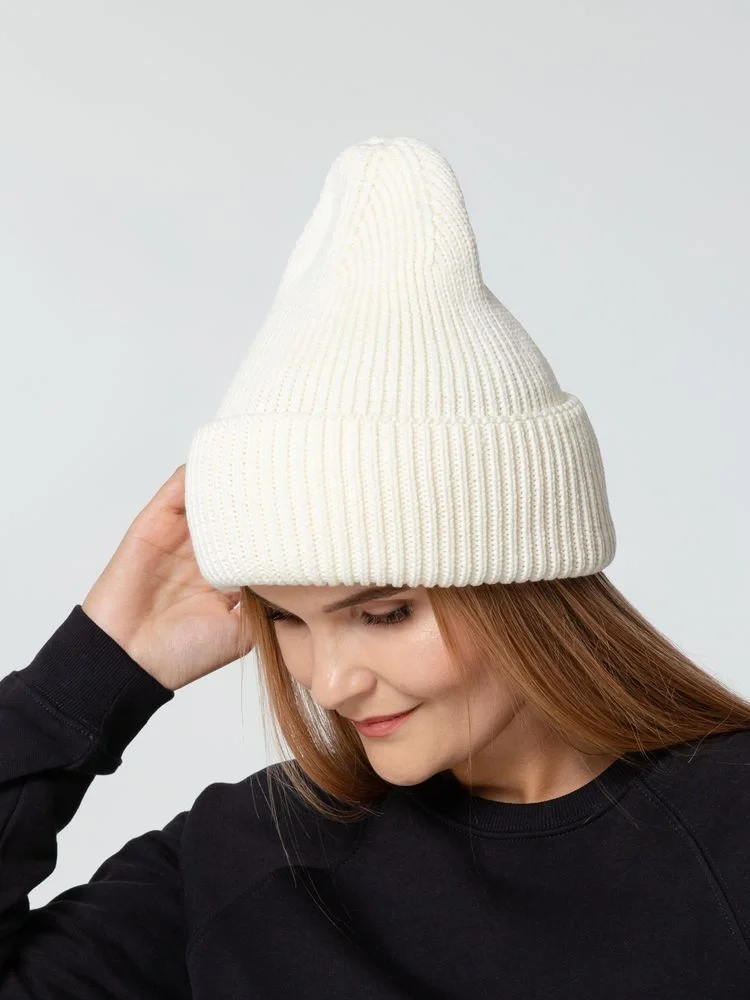 Шапка Flette, молочно-белая - фото 6