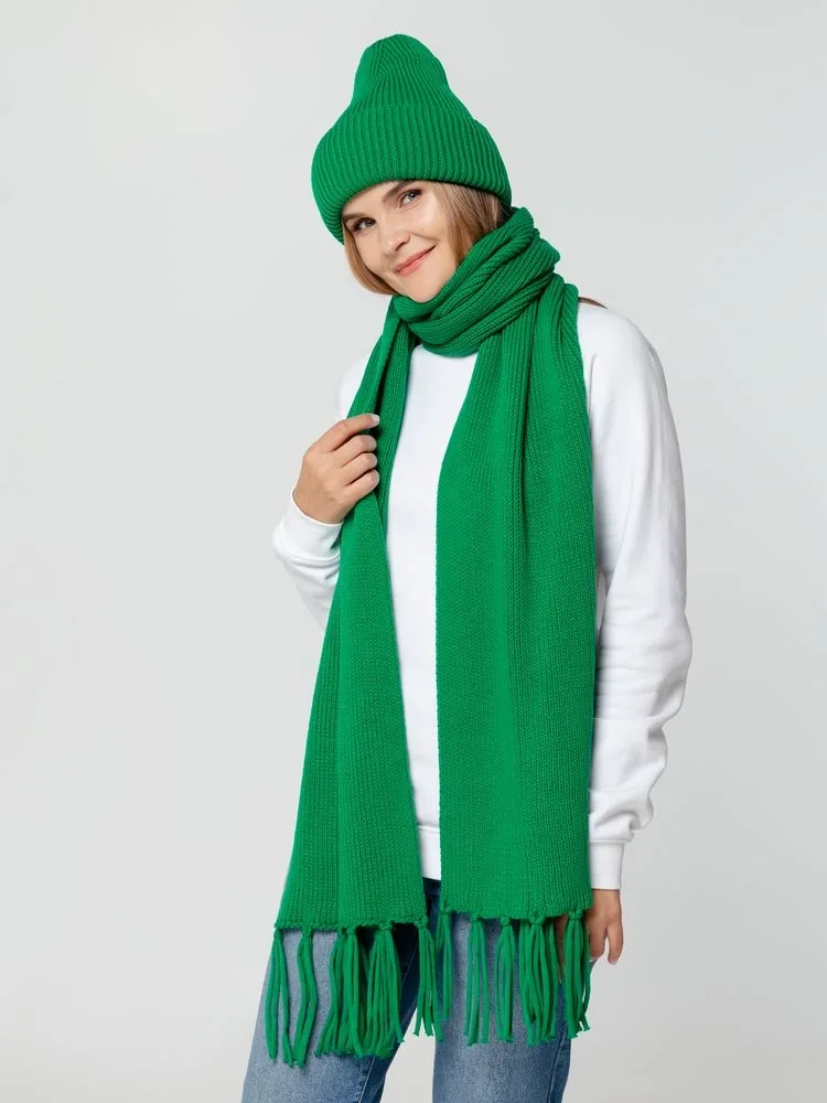 Шапка Flette, зеленая - фото 7