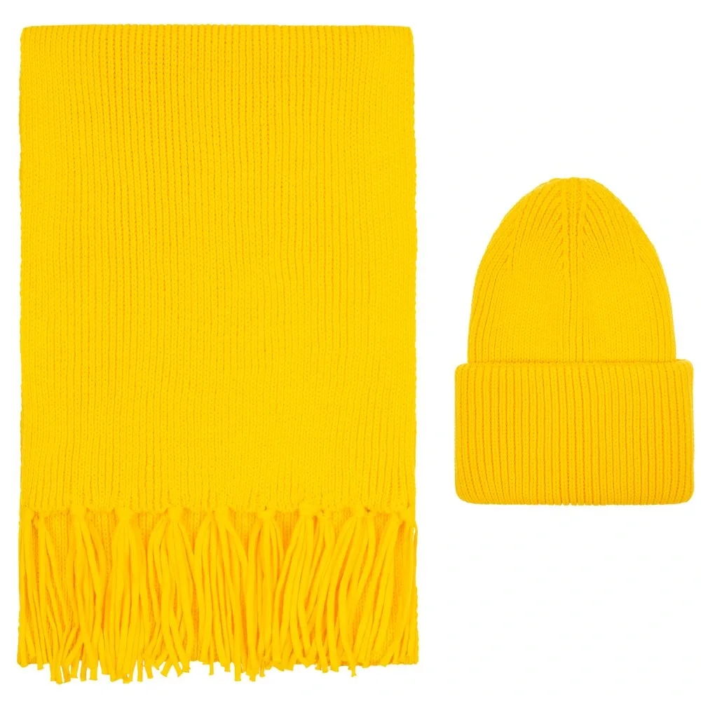 Шапка Flette, желтая - фото 4