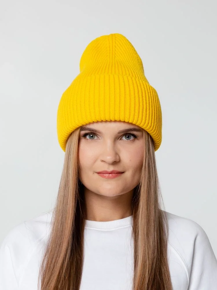 Шапка Flette, желтая - фото 5