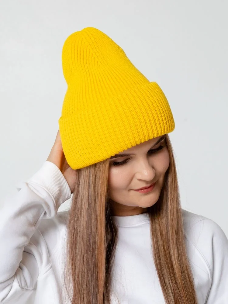 Шапка Flette, желтая - фото 6