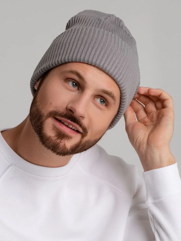 Шапка Franky, серая - фото 4