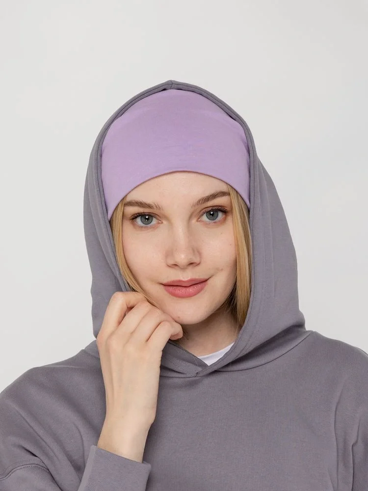 Шапка HeadOn, ver.2, сиреневая - фото 8