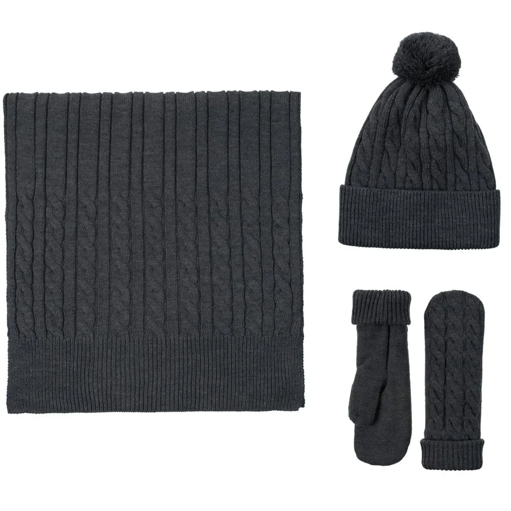 Шапка Heat Trick, черный меланж - фото 5