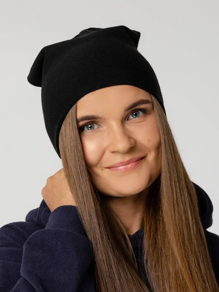 Шапка Hey, черная - фото 4