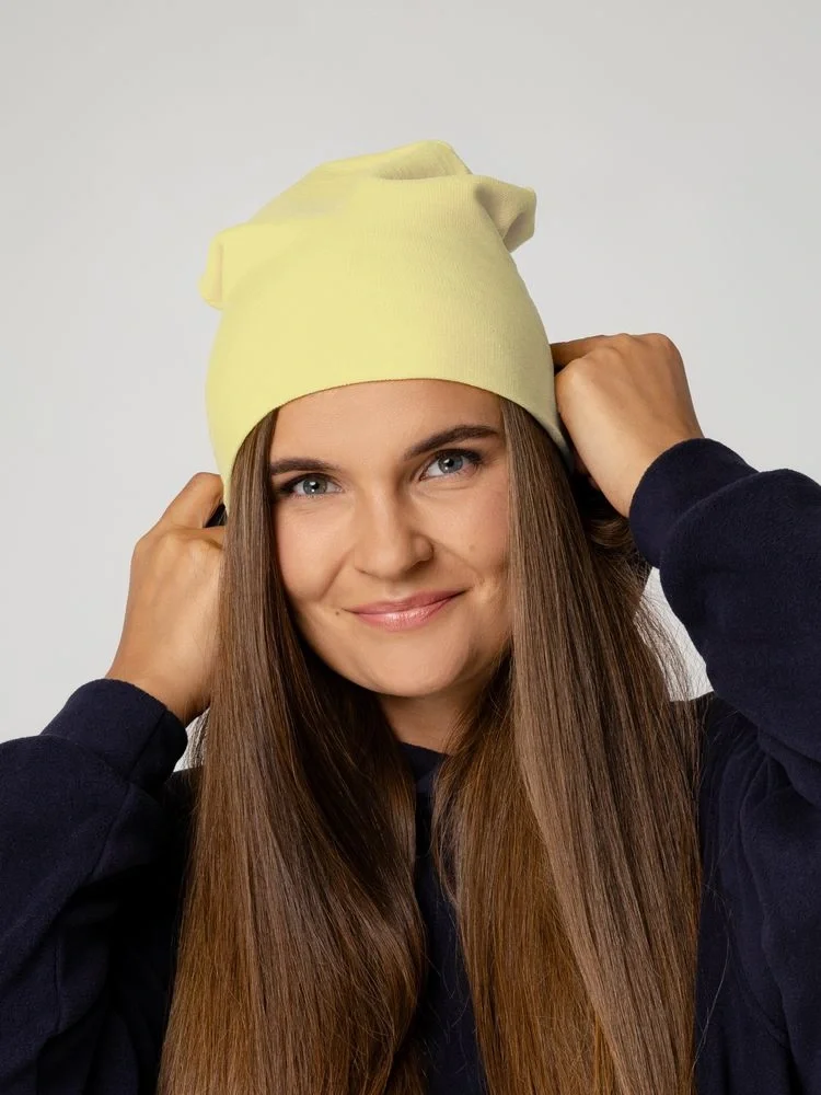 Шапка Hey, желтая (нарцисс) - фото 4