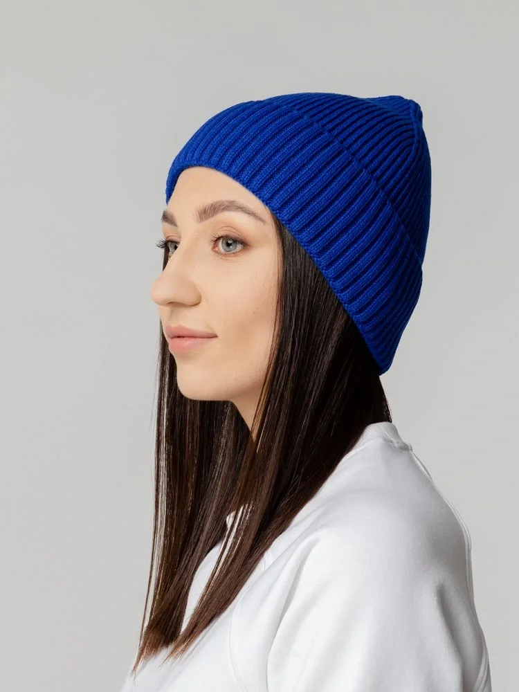 Шапка Hinge, синяя - фото 5