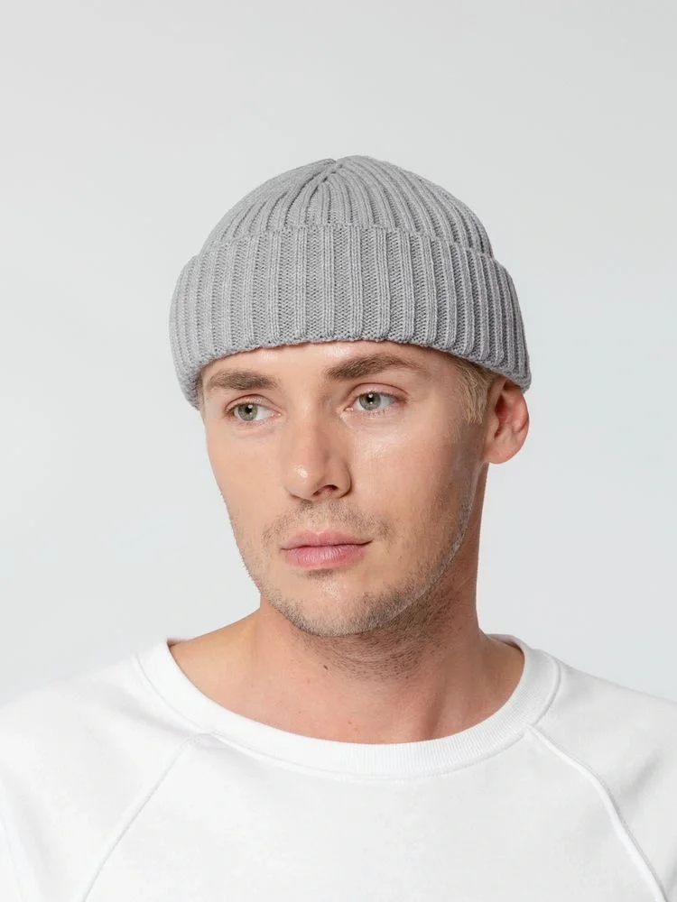 Шапка Hipsta, светло-серая - фото 5