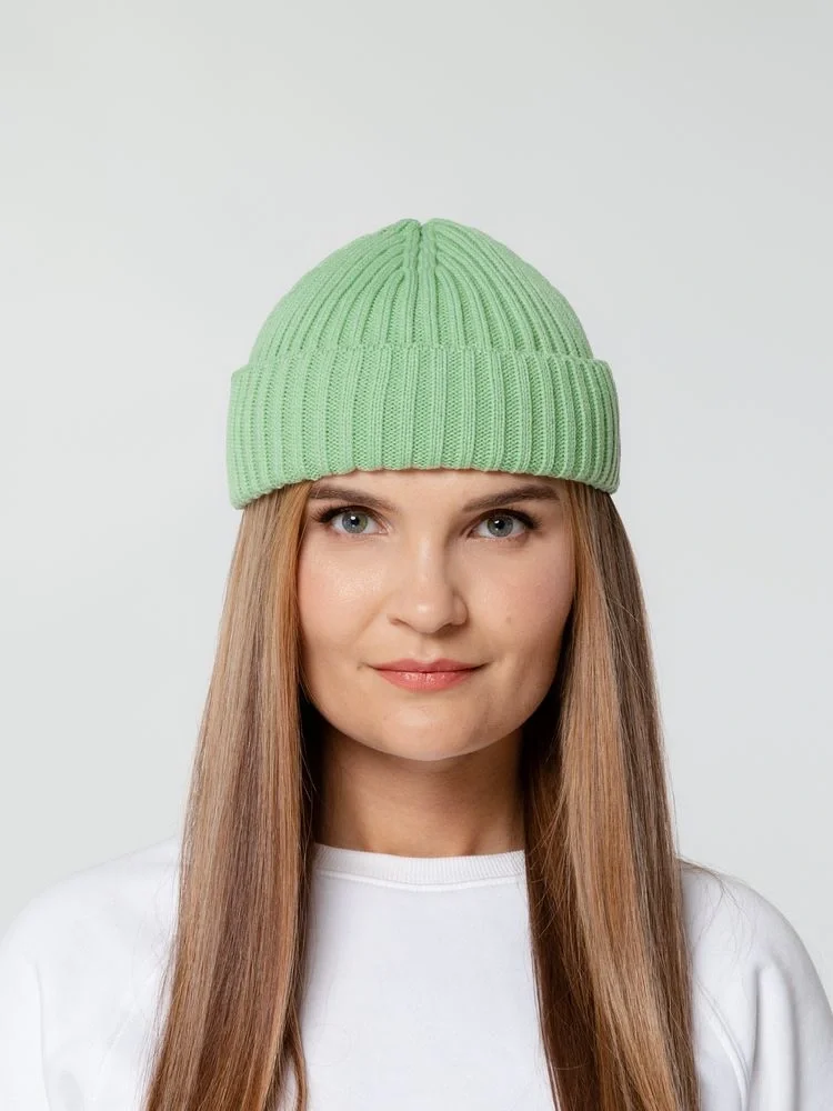 Шапка Hipsta, зеленая (мятная) - фото 4