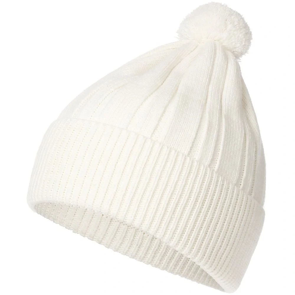 Шапка Knit Beat, белая (молочная) - фото 1