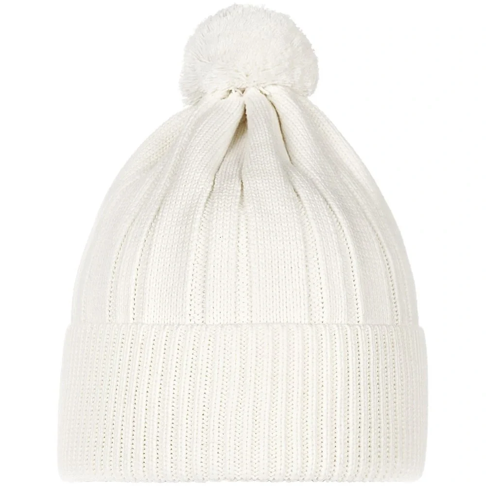 Шапка Knit Beat, белая (молочная) - фото 2