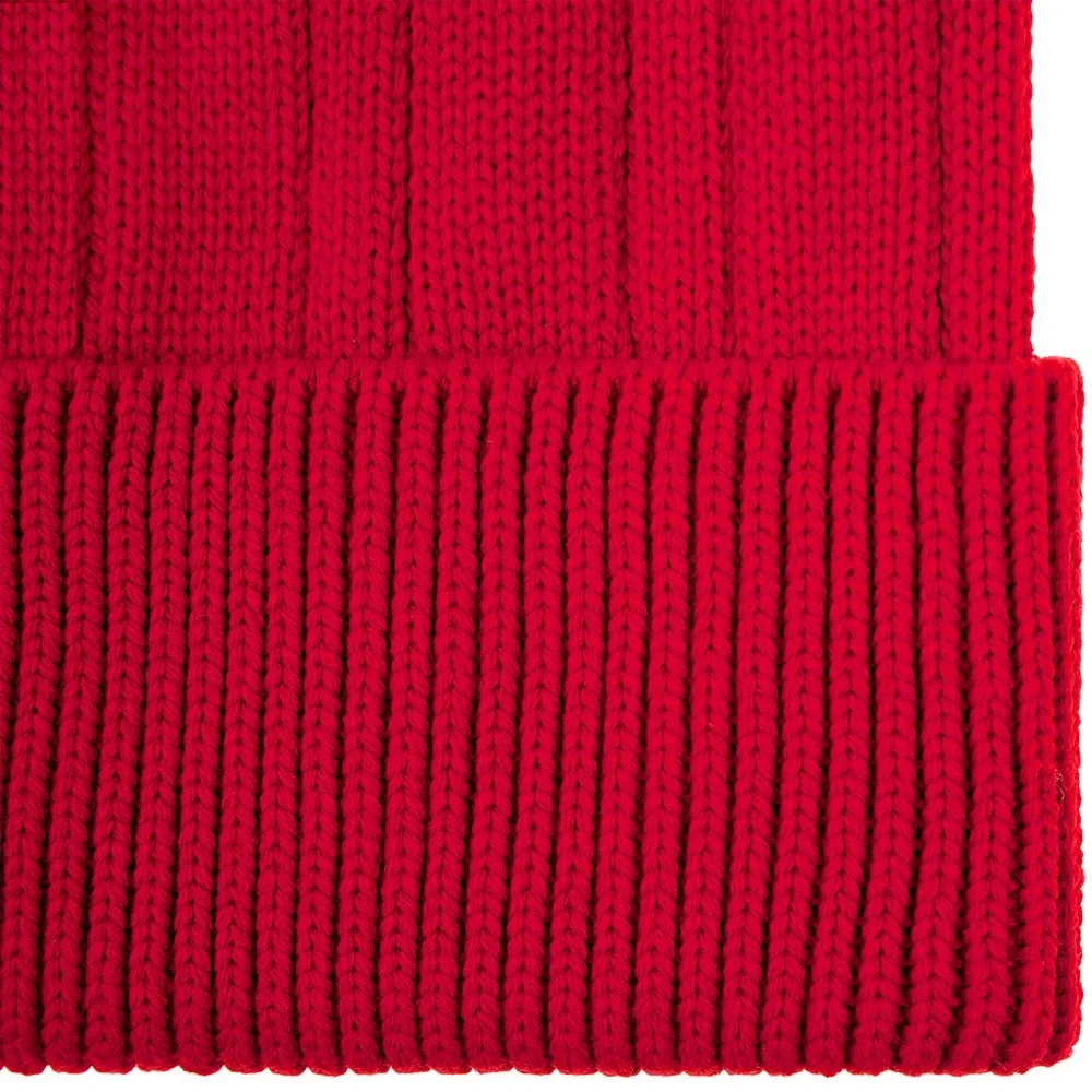 Шапка Knit Beat, красная - фото 3