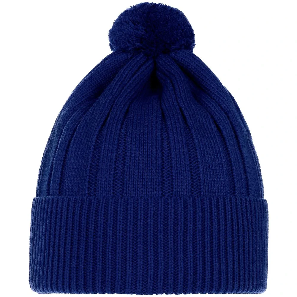 Шапка Knit Beat, темно-синяя - фото 2
