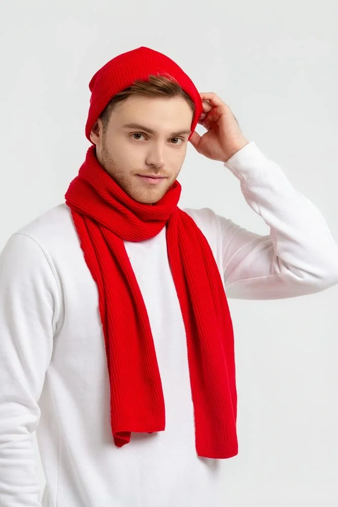 Шапка Life Explorer, красная (алая) - фото 10