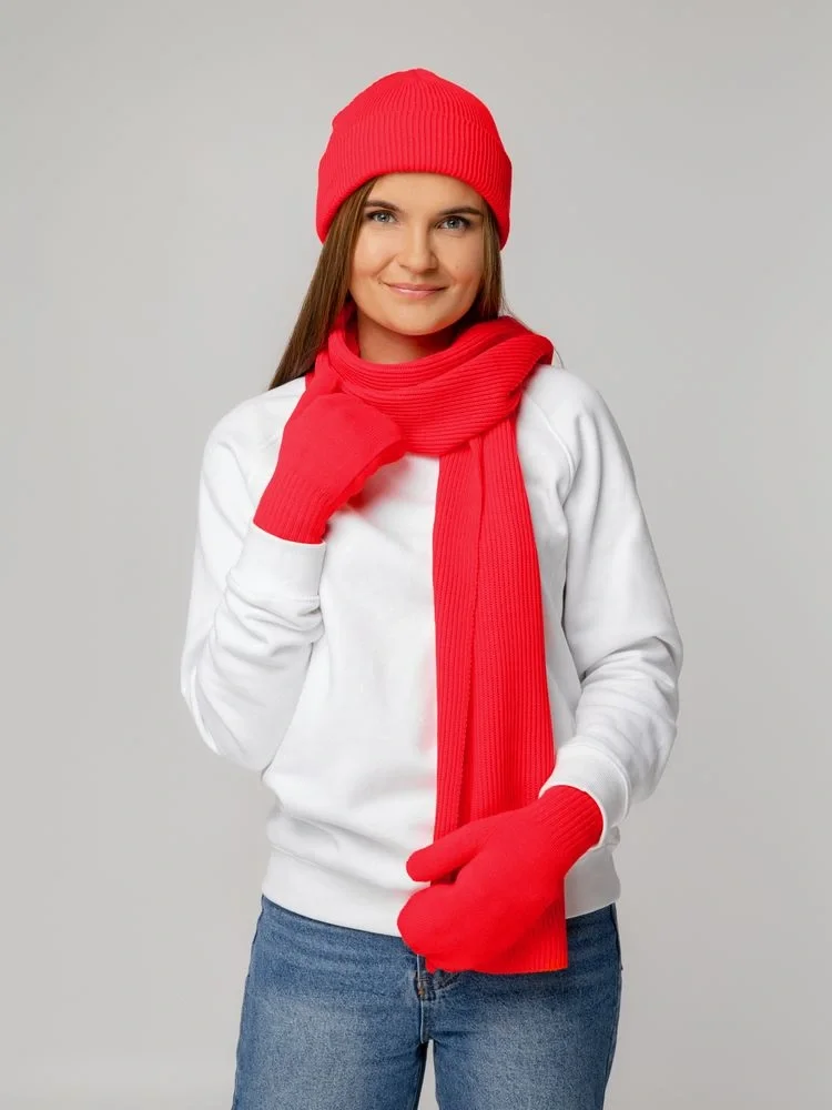 Шапка Life Explorer, красно-оранжевая - фото 6