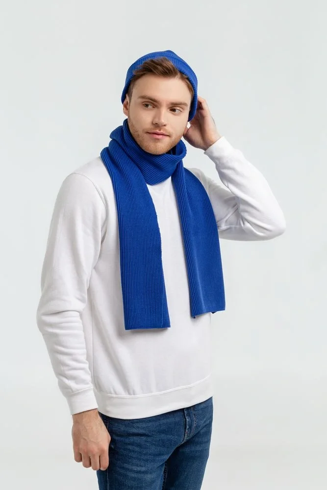 Шапка Life Explorer, ярко-синяя (василек) - фото 10