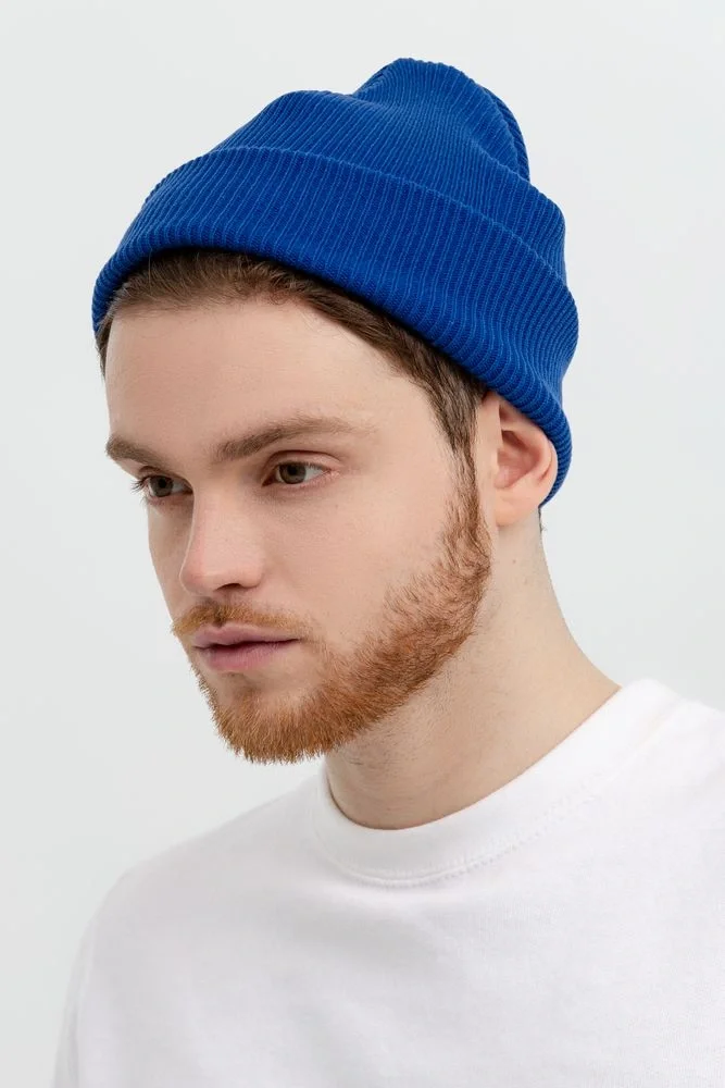 Шапка Life Explorer, ярко-синяя (василек) - фото 9