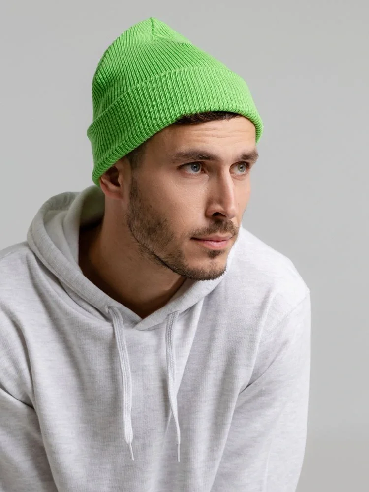 Шапка Life Explorer, зеленая (салатовая) - фото 15