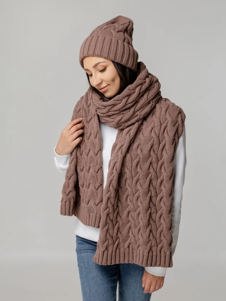 Шапка Loren, коричневая - фото 7