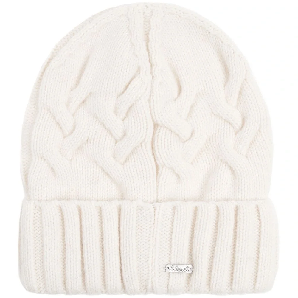 Шапка Loren, молочно-белая (ванильная) - фото 2