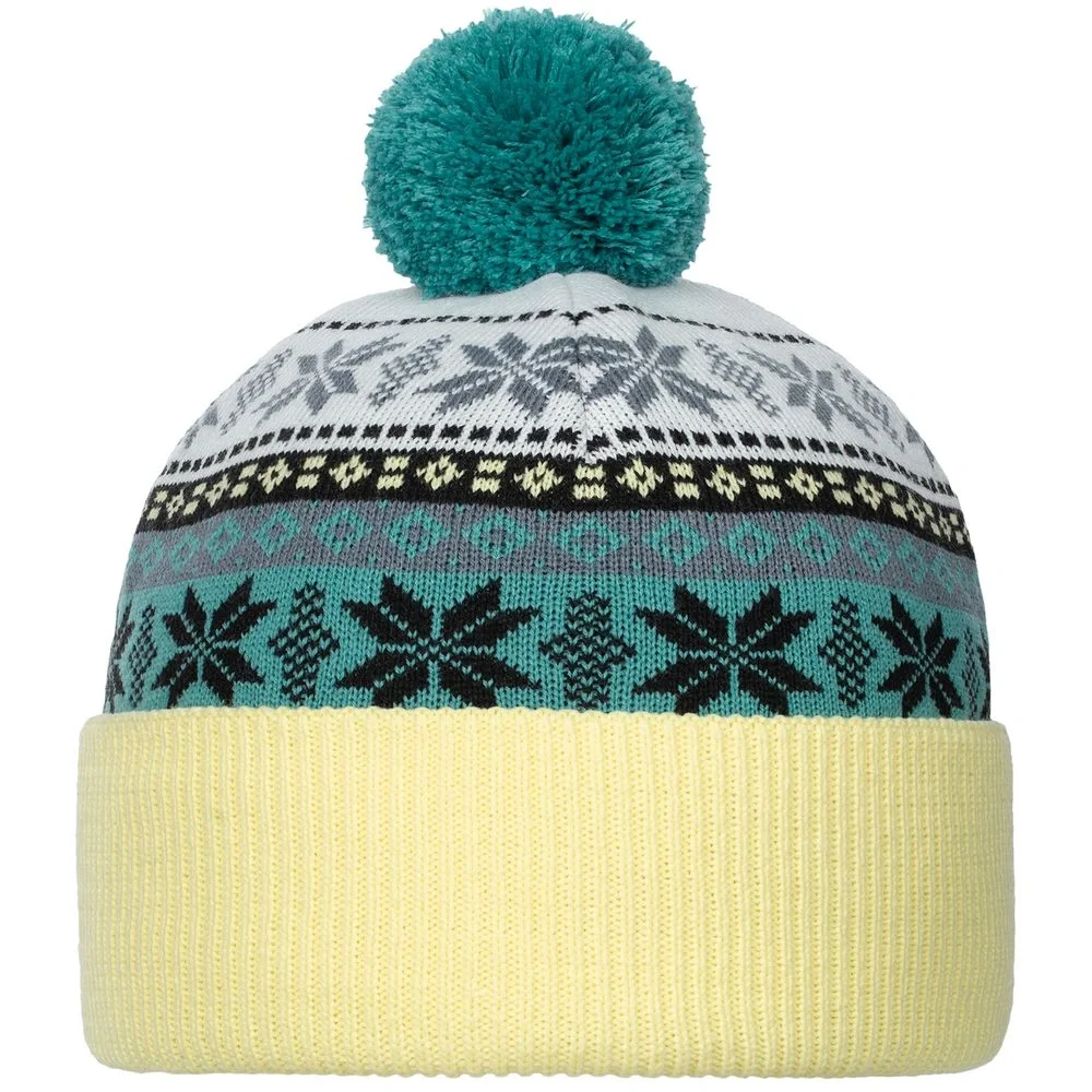 Шапка Mirakler, зеленая с желтым - фото 2
