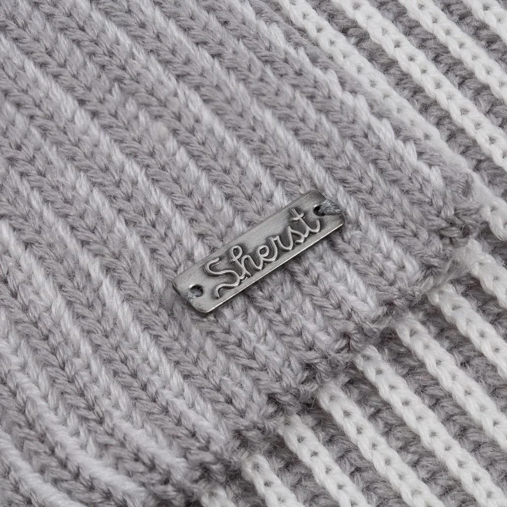 Шапка Nobilis, белая с серым - фото 3