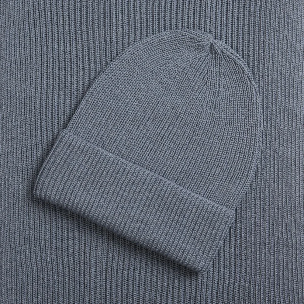 Шапка Nobilis Mono, серая (стальная) - фото 3