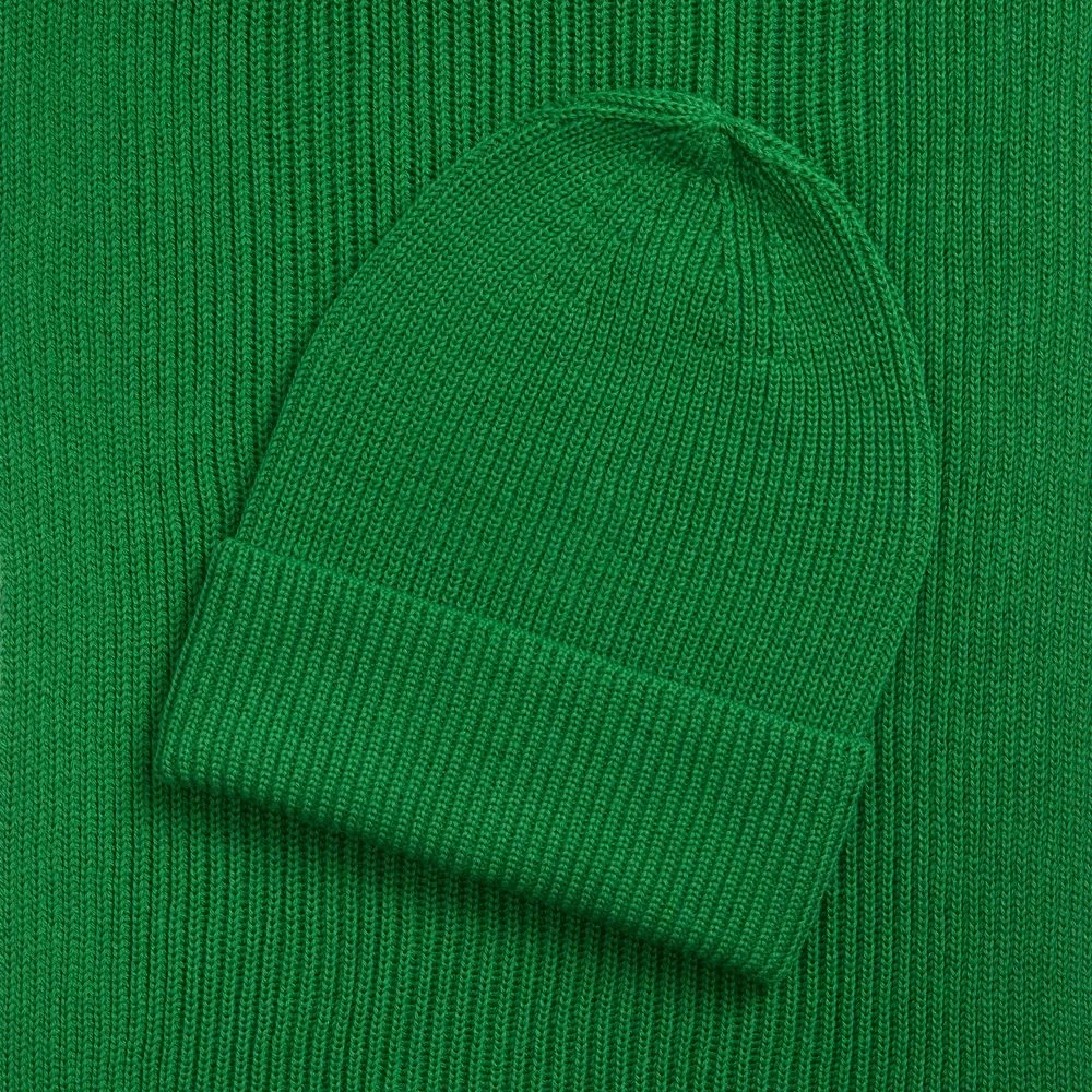 Шапка Nobilis Mono, ярко-зеленая - фото 3