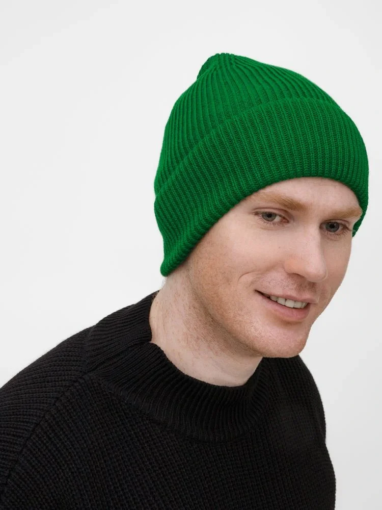 Шапка Nobilis Mono, ярко-зеленая - фото 5