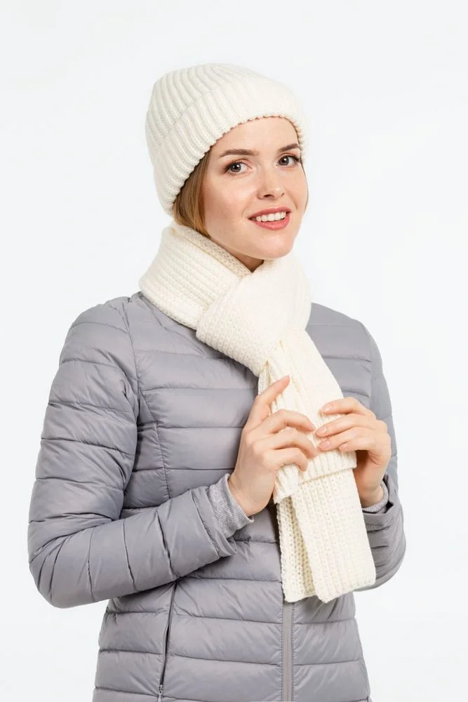 Шапка Nordkapp, молочно-белая - фото 7