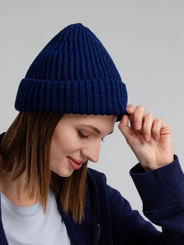 Шапка Nordkapp, темно-синяя - фото 10