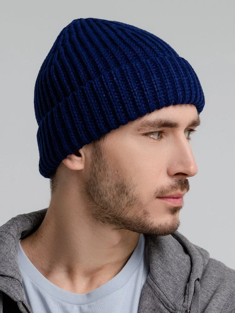 Шапка Nordkapp, темно-синяя - фото 8