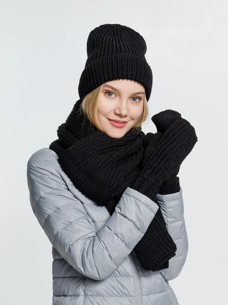 Шапка Nordkyn, черная - фото 6