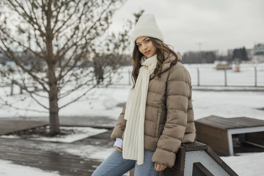 Шапка Nordkyn, молочно-белая - фото 5