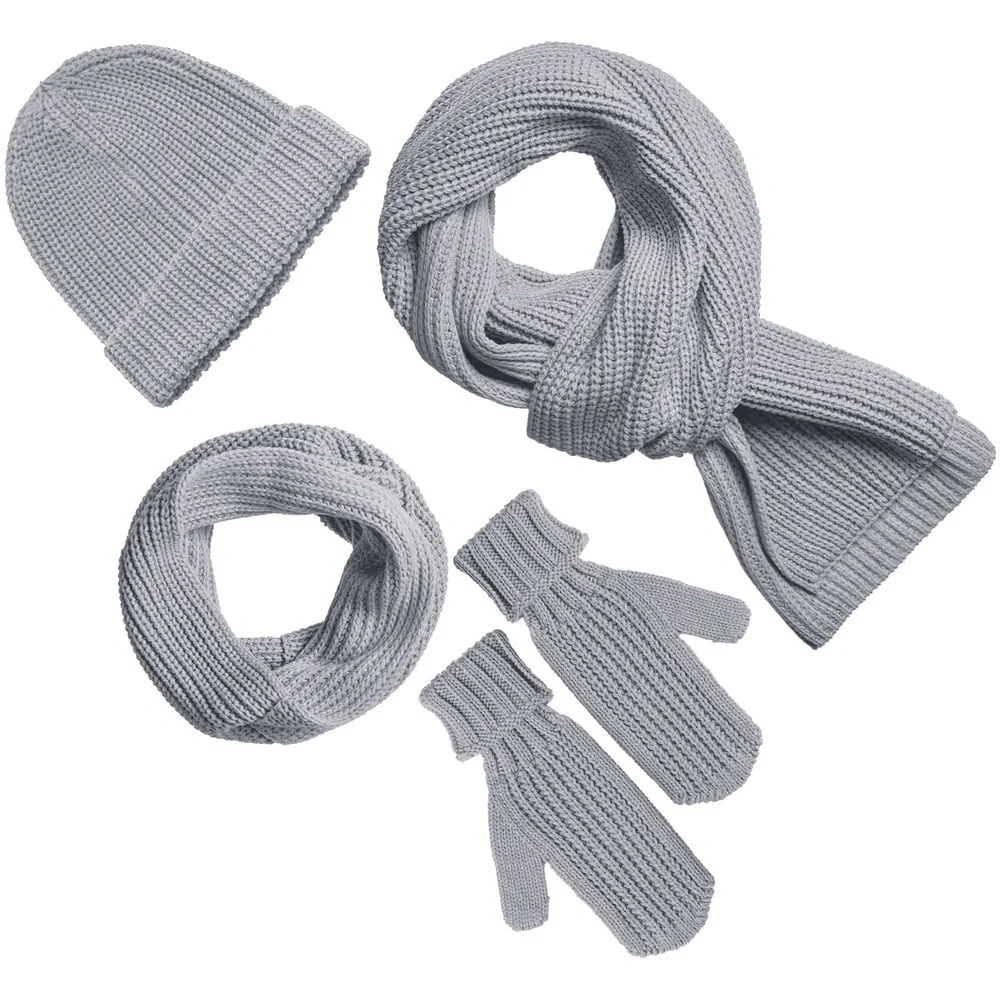 Шапка Nordkyn, светло-серый меланж - фото 2