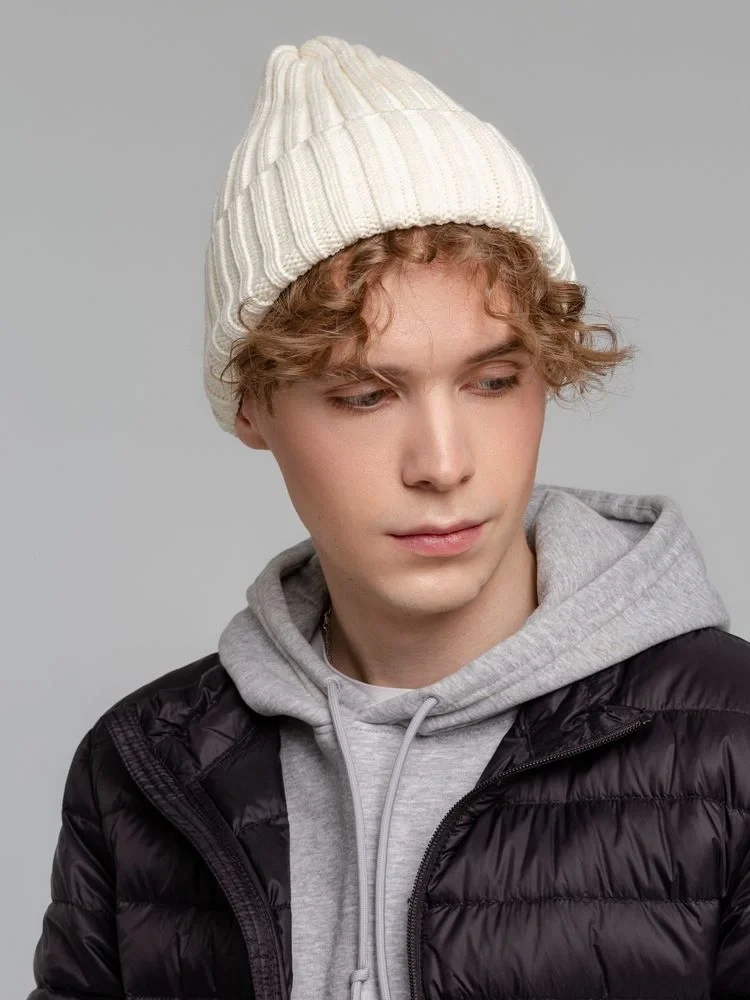 Шапка Norfold, молочно-белая - фото 5