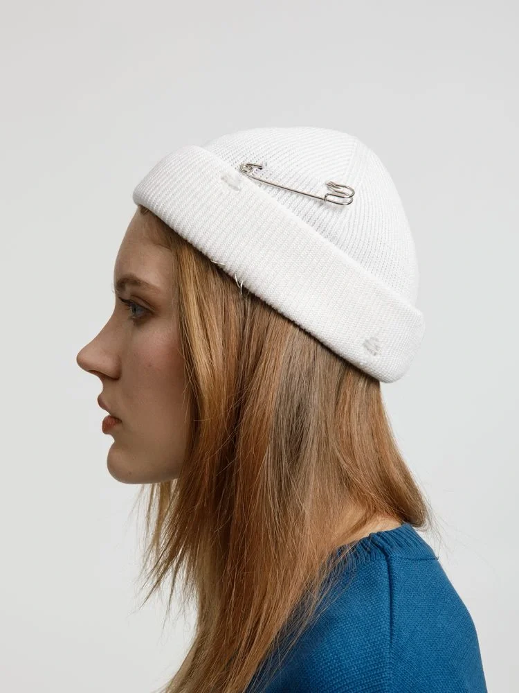 Шапка Pricker, белая - фото 12