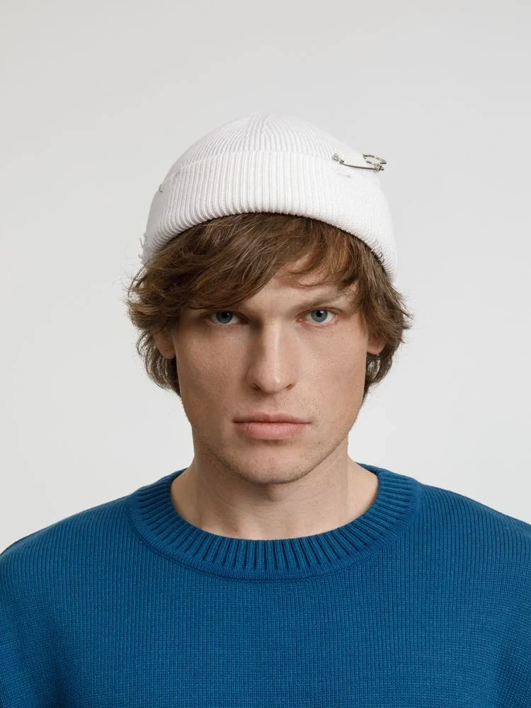 Шапка Pricker, белая - фото 7