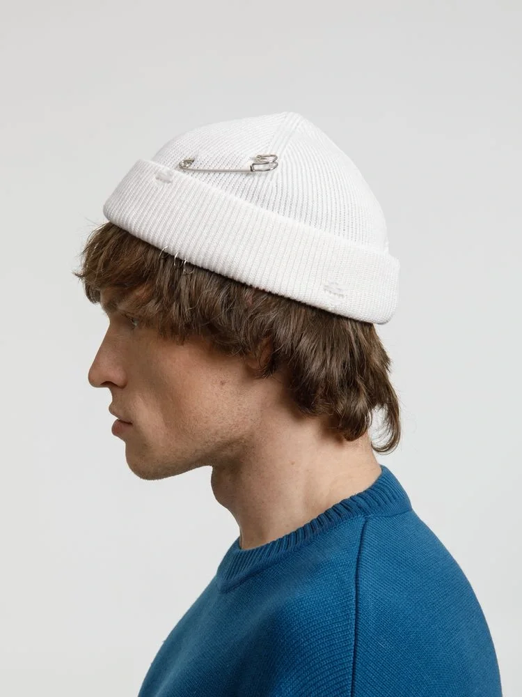 Шапка Pricker, белая - фото 9