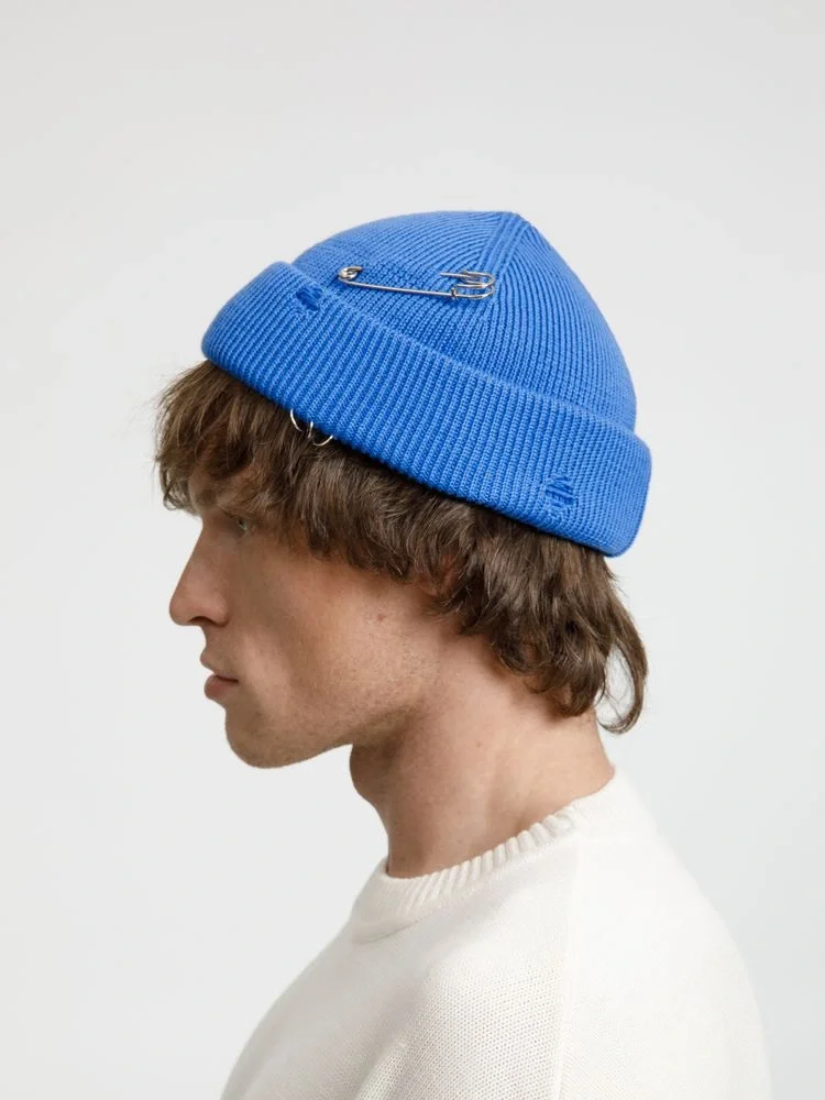 Шапка Pricker, синяя (аква) - фото 9