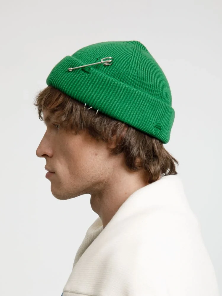 Шапка Pricker, ярко-зеленая - фото 9
