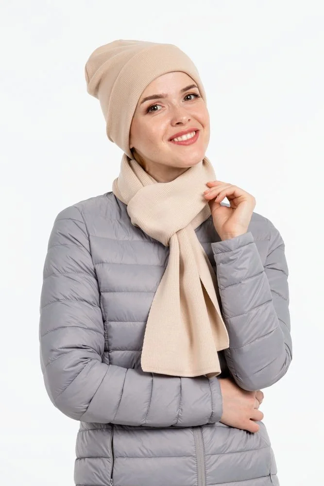 Шапка Real Talk, бежевая - фото 5