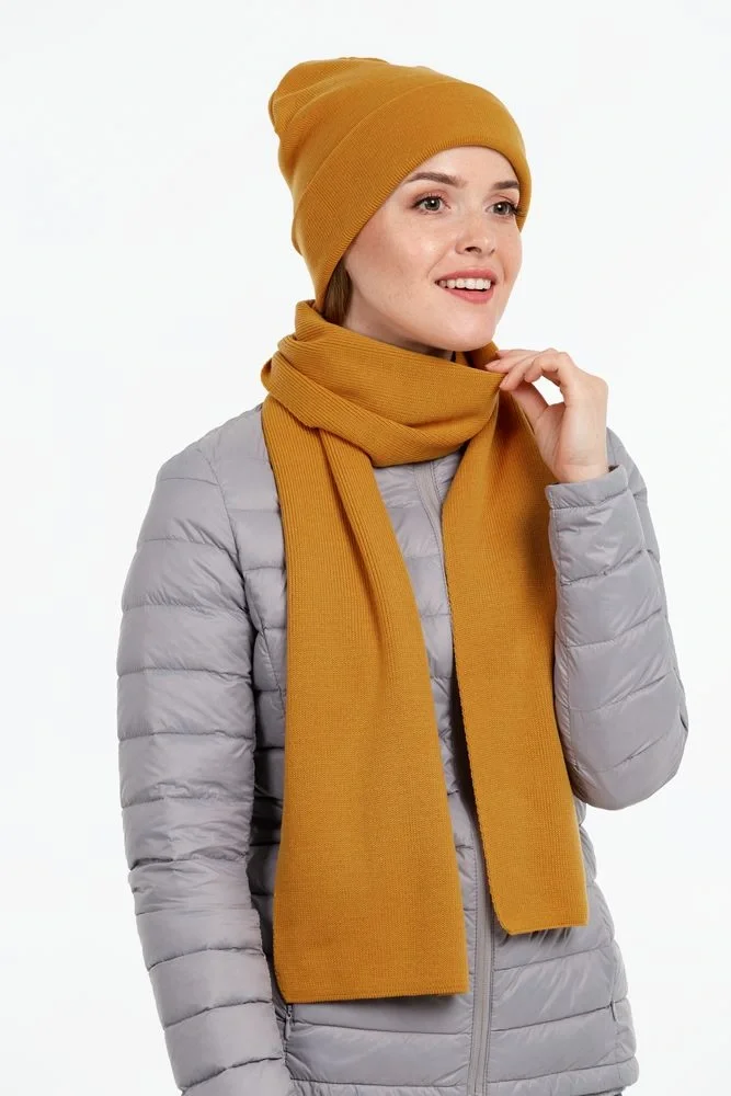 Шапка Real Talk, горчичная - фото 5